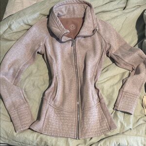 lululemon athletica Gray Zip-Up Hoodie